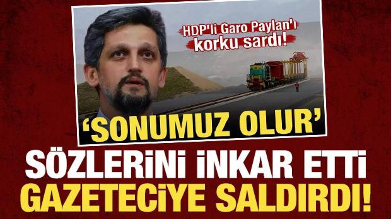 S&ouml;zlerini inkar eden DEM'li Garo Paylan, kendisini eleştiren gazeteciye saldırdı!