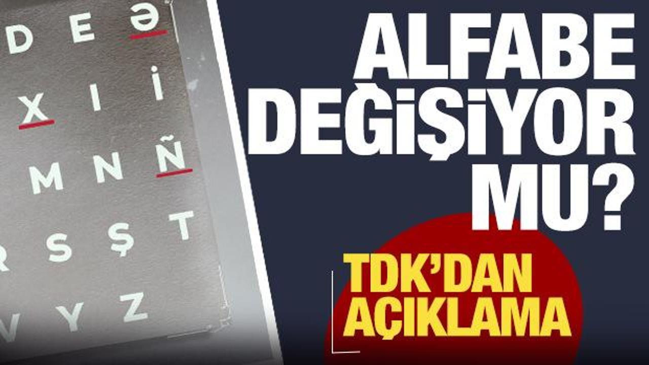 Türkiye'de alfabe değişiyor mu? TDK Başkanı duyurdu