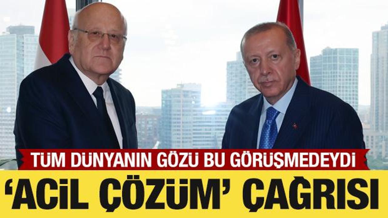 Başkan Erdoğan'dan ABD'de üst düzey temaslar: Lübnan için 'acil çözüm' çağrısı