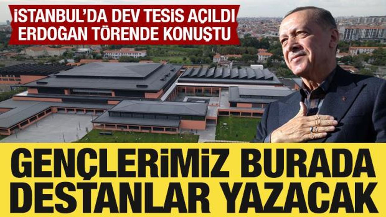 Basketbol Gelişim Merkezi a&ccedil;ıldı: Başkan Erdoğan t&ouml;rene katıldı