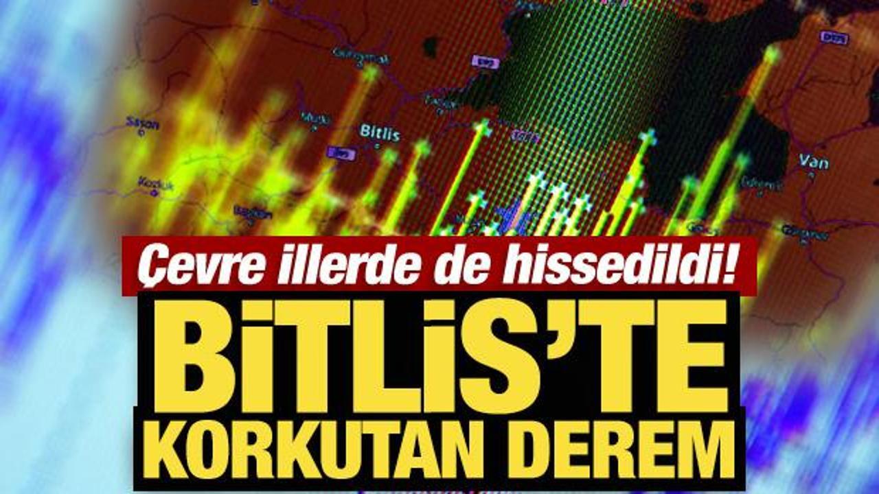 Bitlis'te korkutan deprem! AFAD ve Kandilli'den son dakika a&ccedil;ıklama