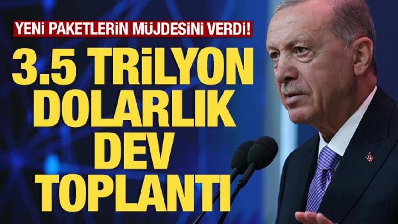 Cumhurbaşkanı Erdoğan: Yeni reform paketlerini devreye alacağız