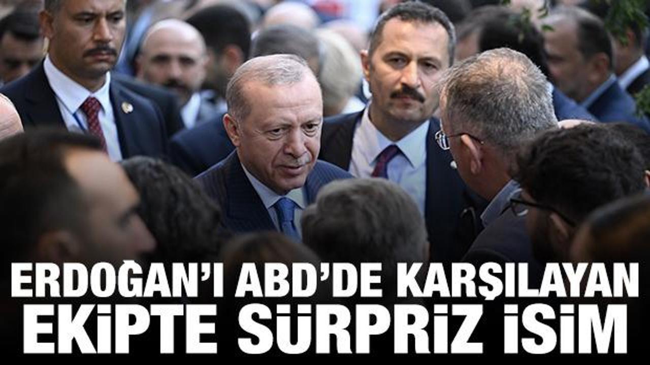 Erdoğan'ı ABD'de karşılayan ekipte Hafize Gaye Erkan da yer aldı