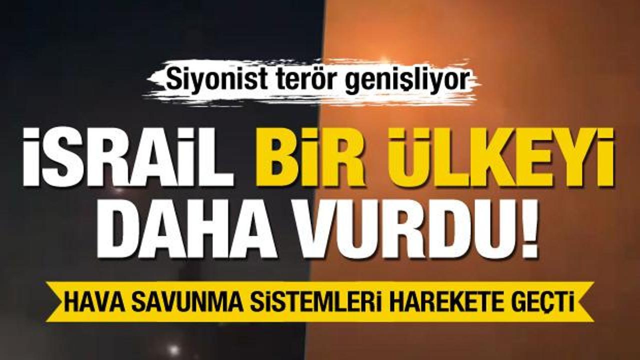 İsrail şimdi de Suriye'yi vurdu! Tartus'a füze yağdırdılar