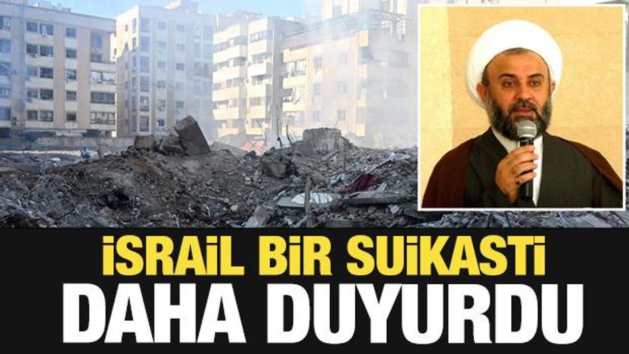 Son dakika: İşgalci İsrail bir suikasti daha duyurdu