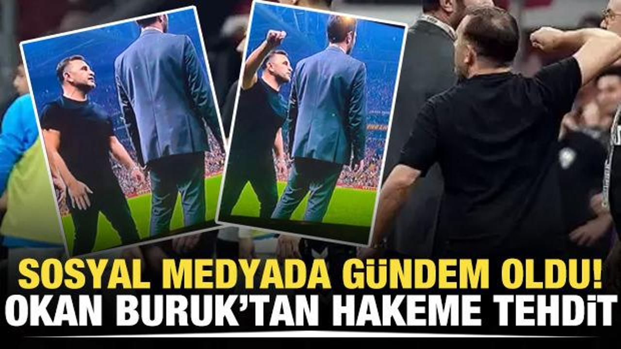 Sosyal medyada gündem oldu! Okan Buruk'tan hakem tehdidi