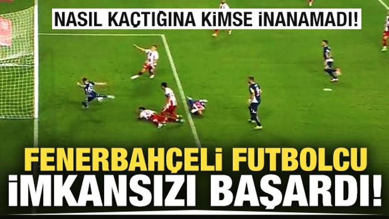 Szymanski imkansızı başardı! Nasıl ka&ccedil;tığına kimse inanamadı