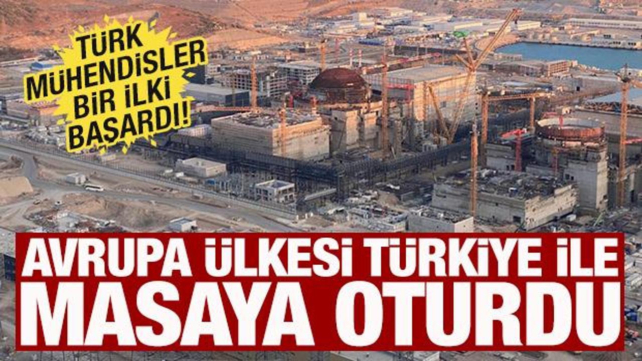 T&uuml;rk m&uuml;hendisler bir ilki başardı! Avrupa &uuml;lkesi T&uuml;rkiye ile masaya oturdu