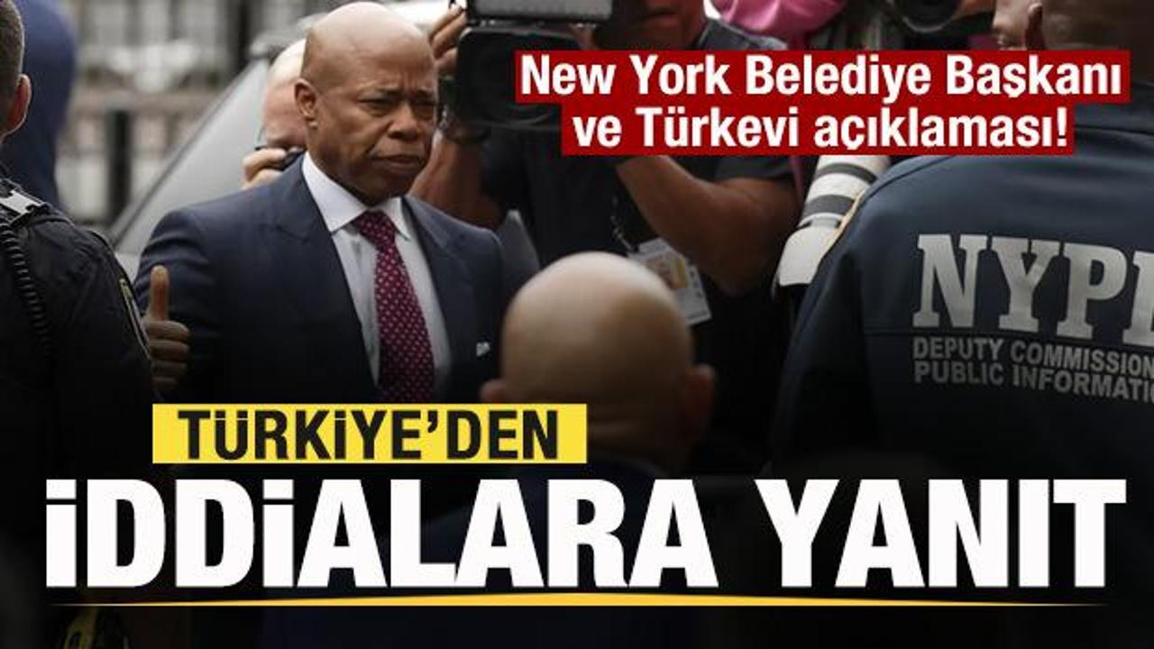 Türkiye'den New York Belediye Başkanı ve Türkevi açıklaması! İddialara yanıt