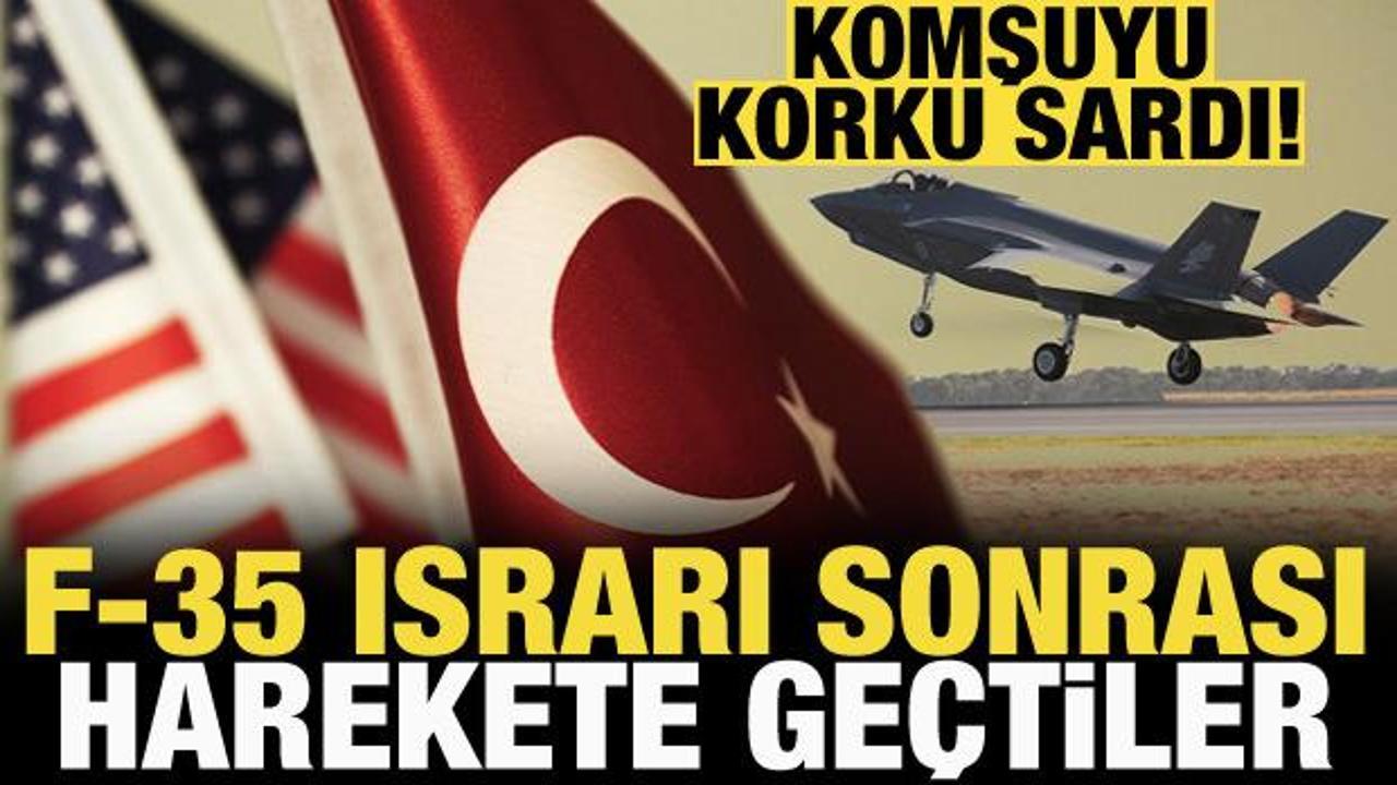 Yunanistan'ı korku sardı! Türkiye'ye F-35 ısrarı lobiyi harekete geçirdi