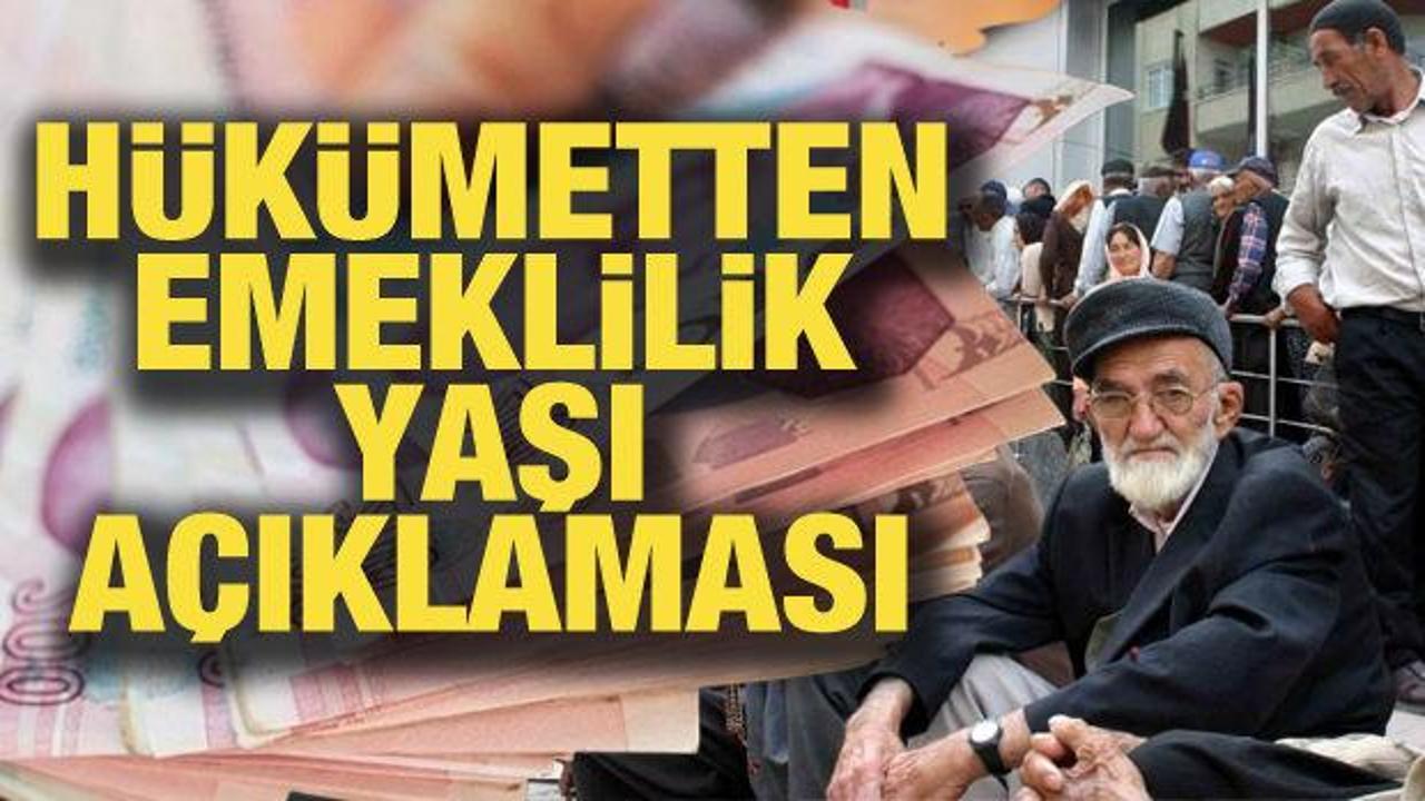 AK Parti'den emeklilik yaşıyla ilgili son dakika a&ccedil;ıklaması
