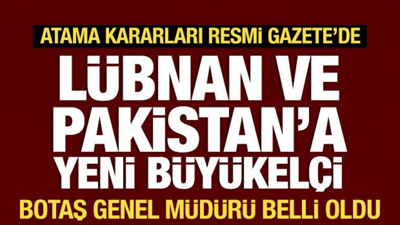 Cumhurbaşkanı Erdoğan imzaladı: İki yeni b&uuml;y&uuml;kel&ccedil;i ataması Resmi Gazete'de