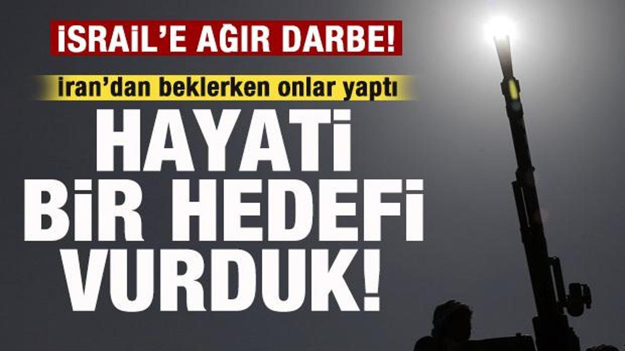 İran'dan beklerken onlar yaptı! Resmen duyurdu: Hayati hedefi vurduk