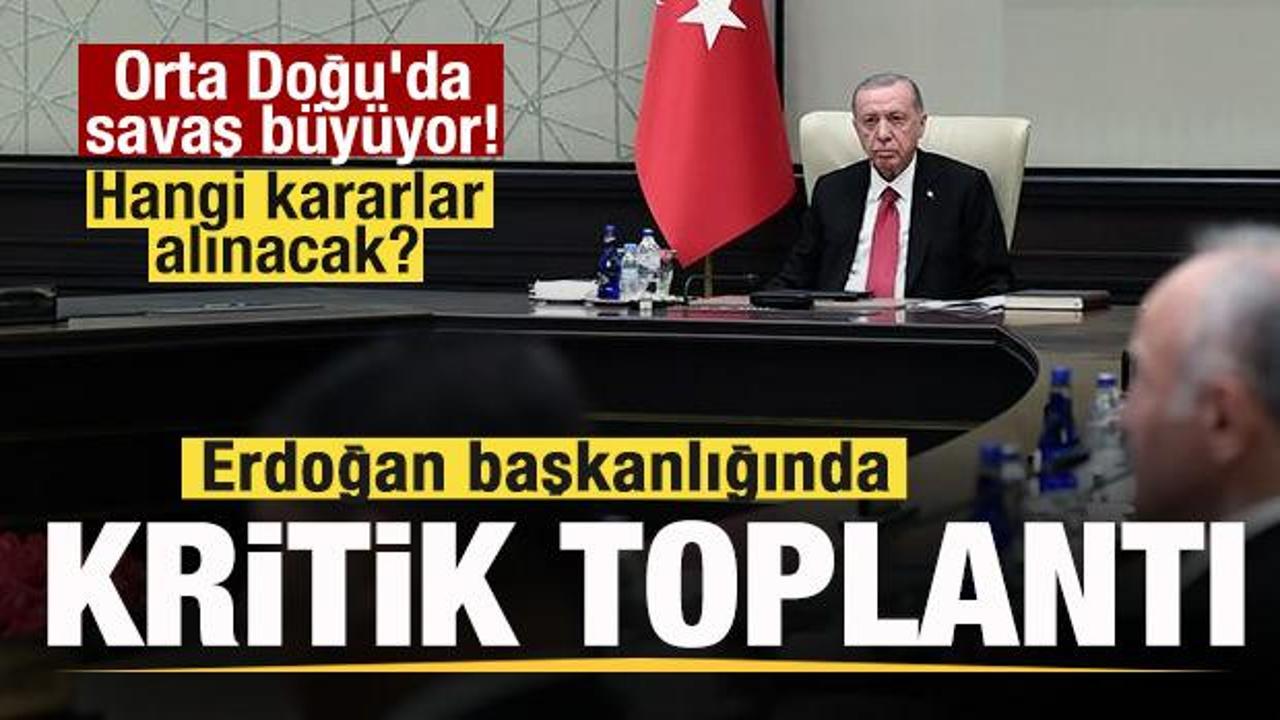 Orta Doğu'da savaş büyüyor! Külliye'de kritik toplantı! Masada çok sayıda başlık var