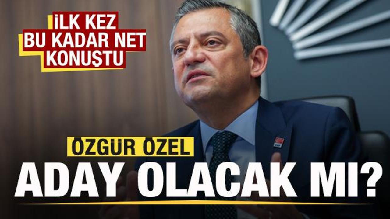 Özgür Özel aday olacak mı? İlk kez bu kadar net konuştu