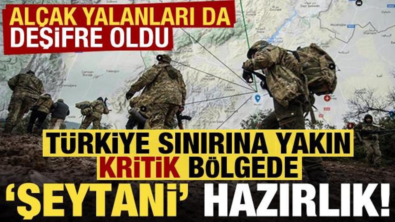 PKK'dan 'şeytani' hazırlık! B&ouml;lgedeki &ccedil;ok kritik noktada T&uuml;rkiye yalanı da deşifre oldu...