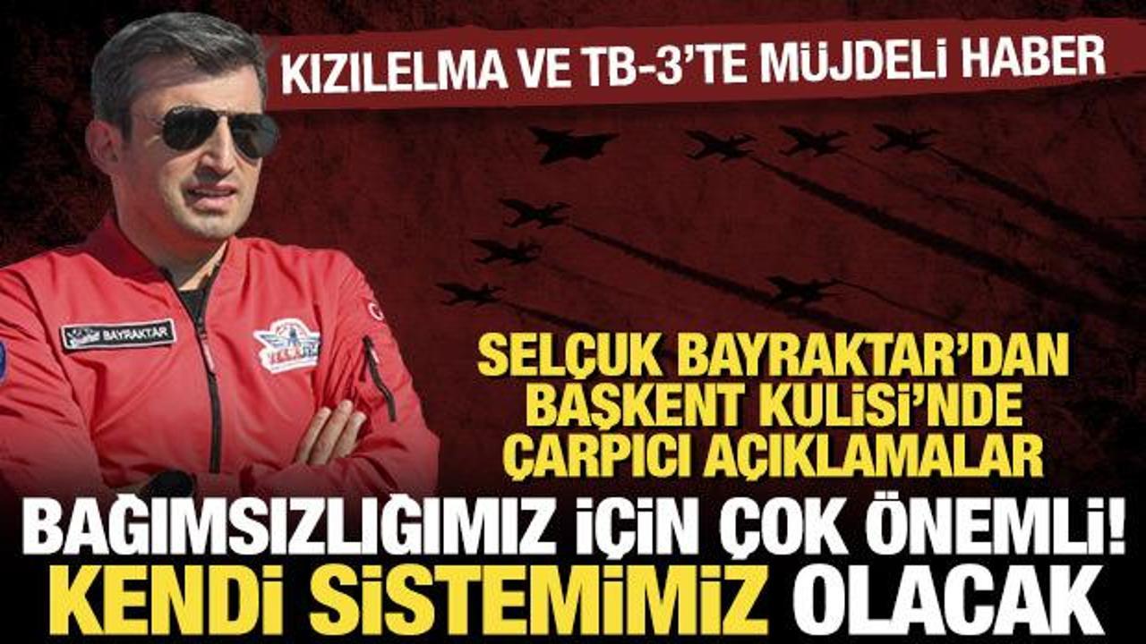 Selçuk Bayraktar "bağımsızlığımız için çok kritik" dedi çalıştıkları projeyi duyurdu