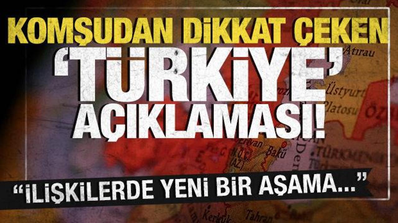 Ermenistan'dan 'T&uuml;rkiye' a&ccedil;ıklaması! 'Yeni bir aşamaya giriyor'