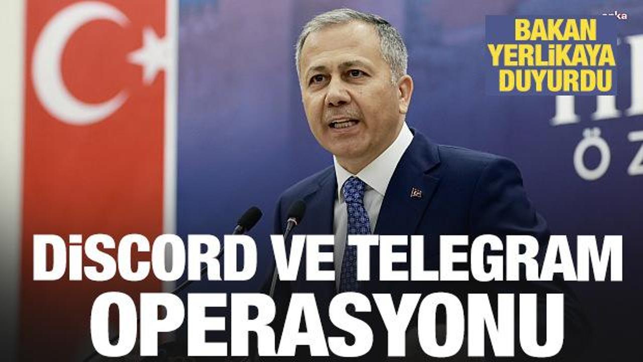 İçişleri'nden Discord operasyonu! Hepsi evinden alındı
