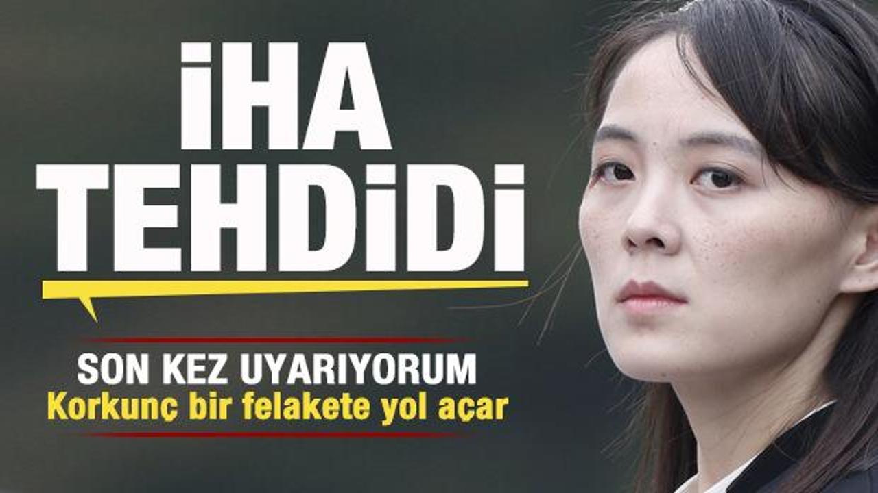 Kuzey Kore lideri Kim&rsquo;in kız kardeşinden İHA tehdidi: Korkun&ccedil; felakete yol a&ccedil;ar