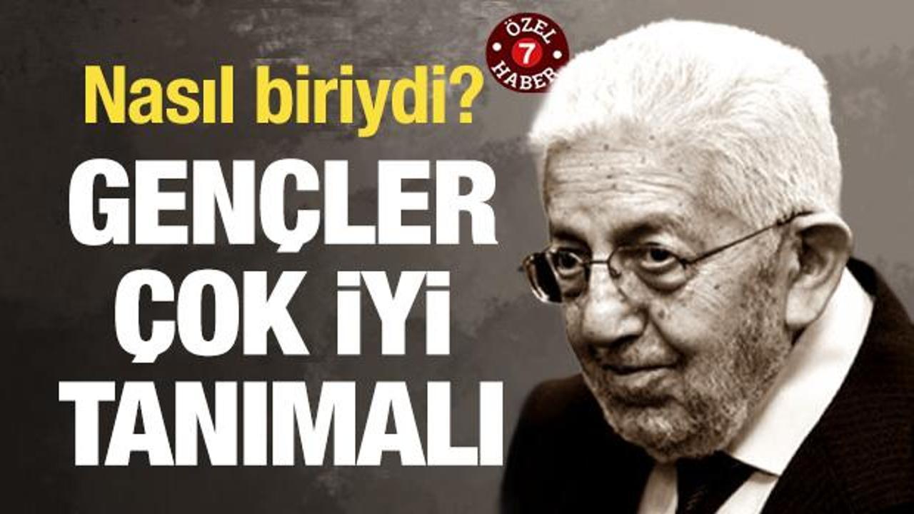 Recai Kutan nasıl biriydi? "Gençler tanımalı ve örnek almalı"