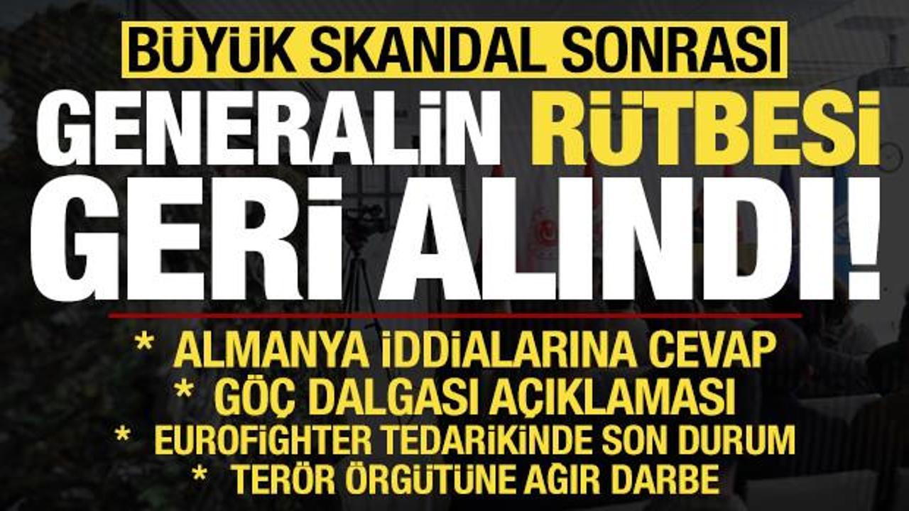 Son dakika: B&uuml;y&uuml;k skandal sonrası generalin r&uuml;tbesi geri alındı! MSB kaynakları duyurdu...