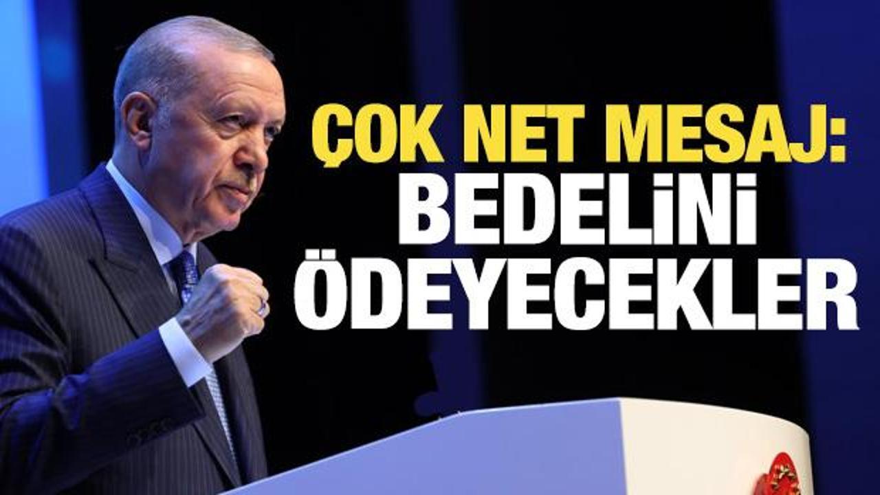 Son dakika: Erdoğan'dan İsrail'e mesaj: Bedelini &ouml;deyecekler!