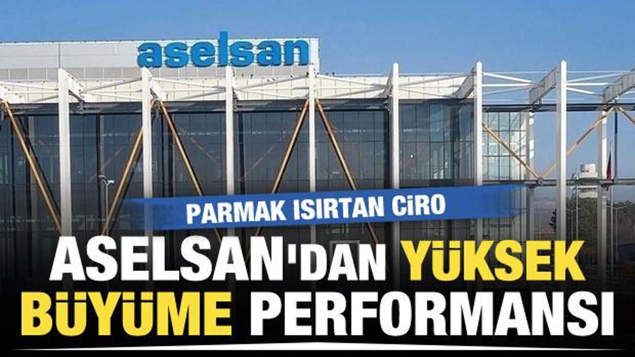 ASELSAN'ın yılın üçüncü çeyreğinde cirosu 60,7 milyar liraya ulaştı