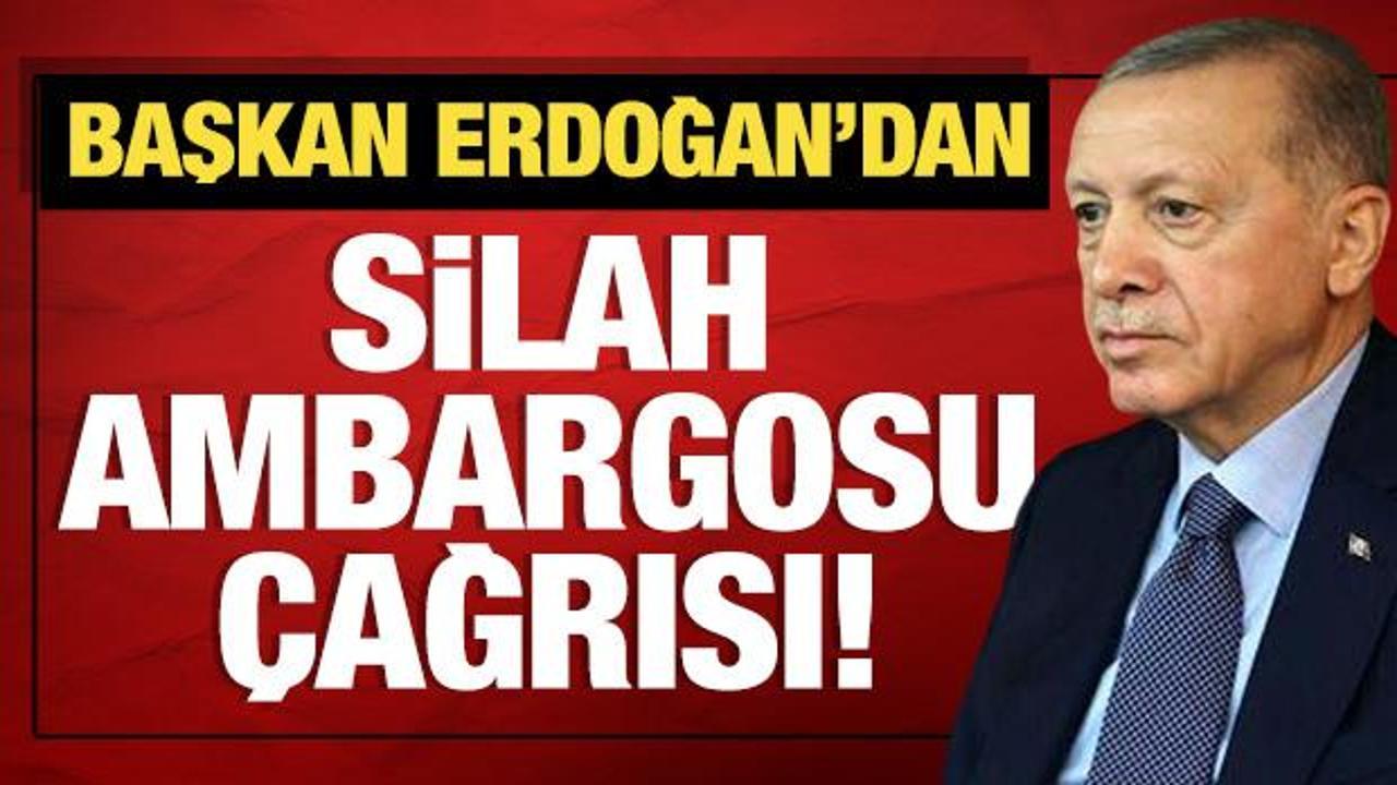 Başkan Erdoğan duyurdu: İsrail'i durdurmak i&ccedil;in etkili bir adım!
