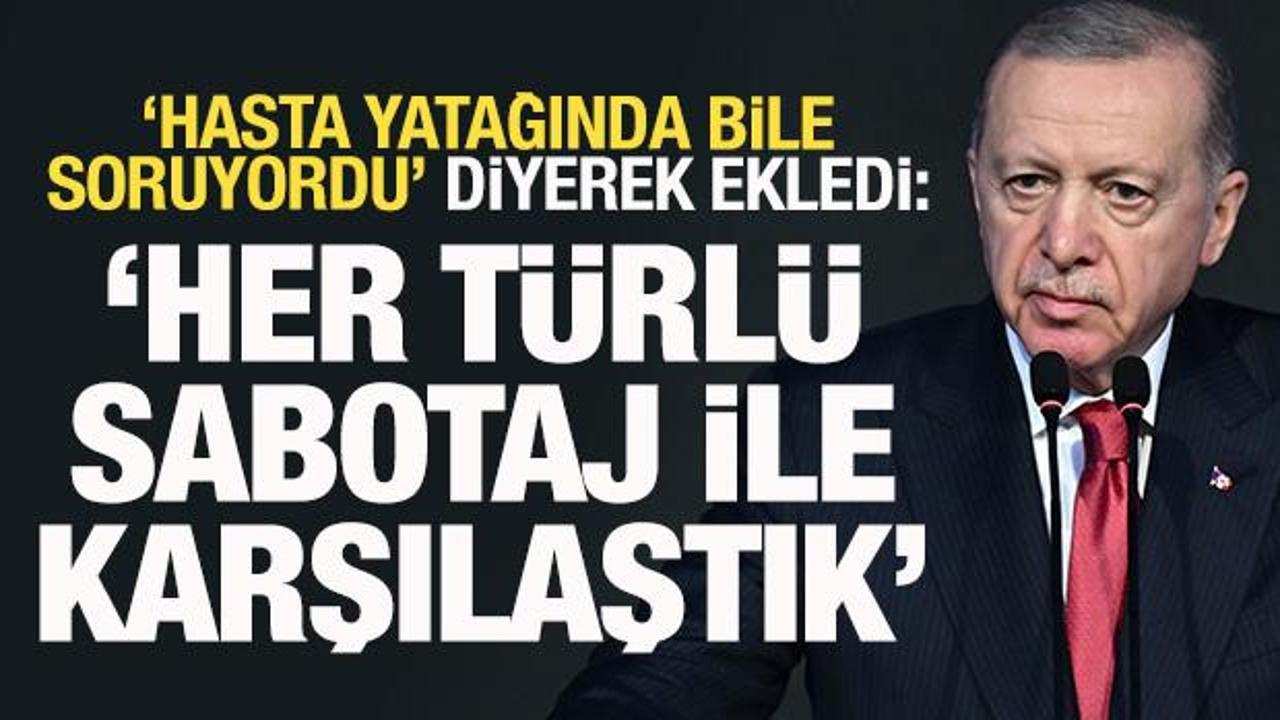 Erdoğan: Enflasyon dizginlenmeye başladı ancak d&uuml;ş&uuml;ş yeterli değil