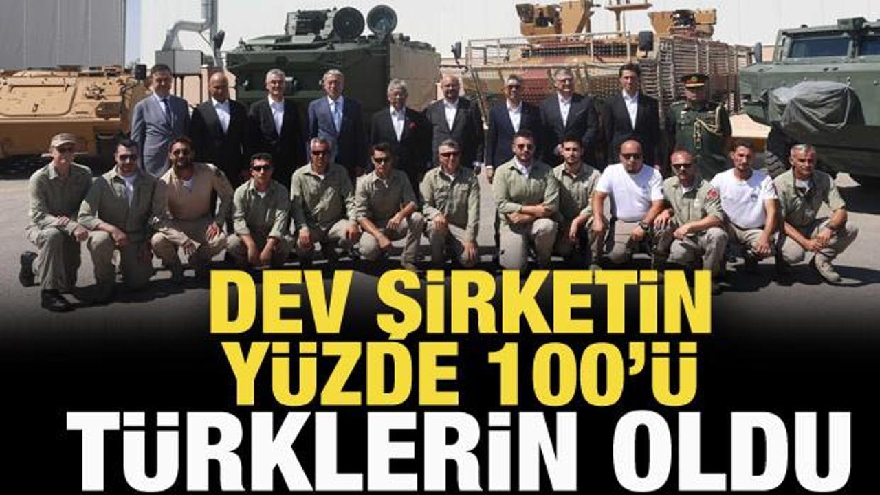 FNSS&rsquo;nin t&uuml;m hisseleri Nurol Holding&rsquo;e ge&ccedil;iyor