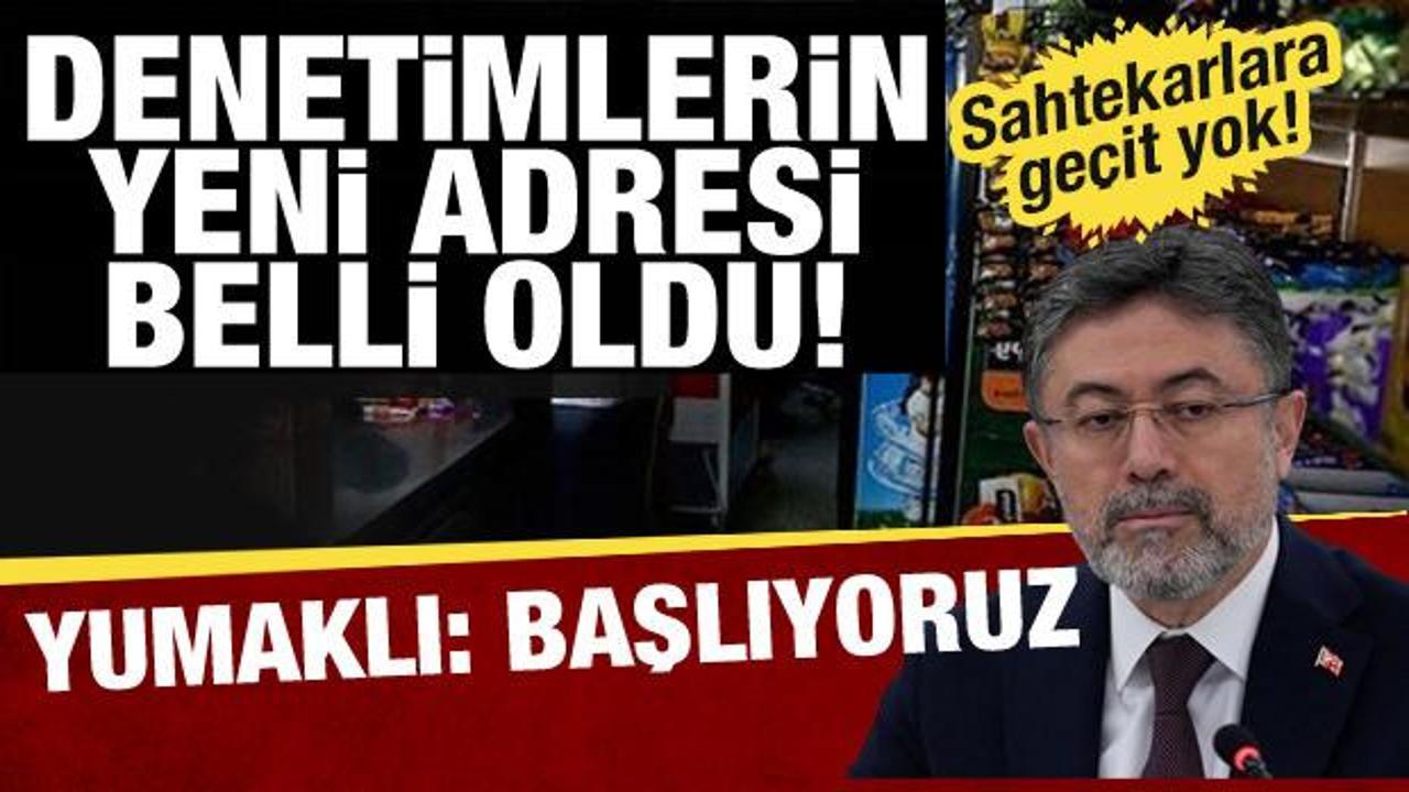 Gıda denetimlerinde son durum ne? Bakan Yumaklı'dan a&ccedil;ıklama