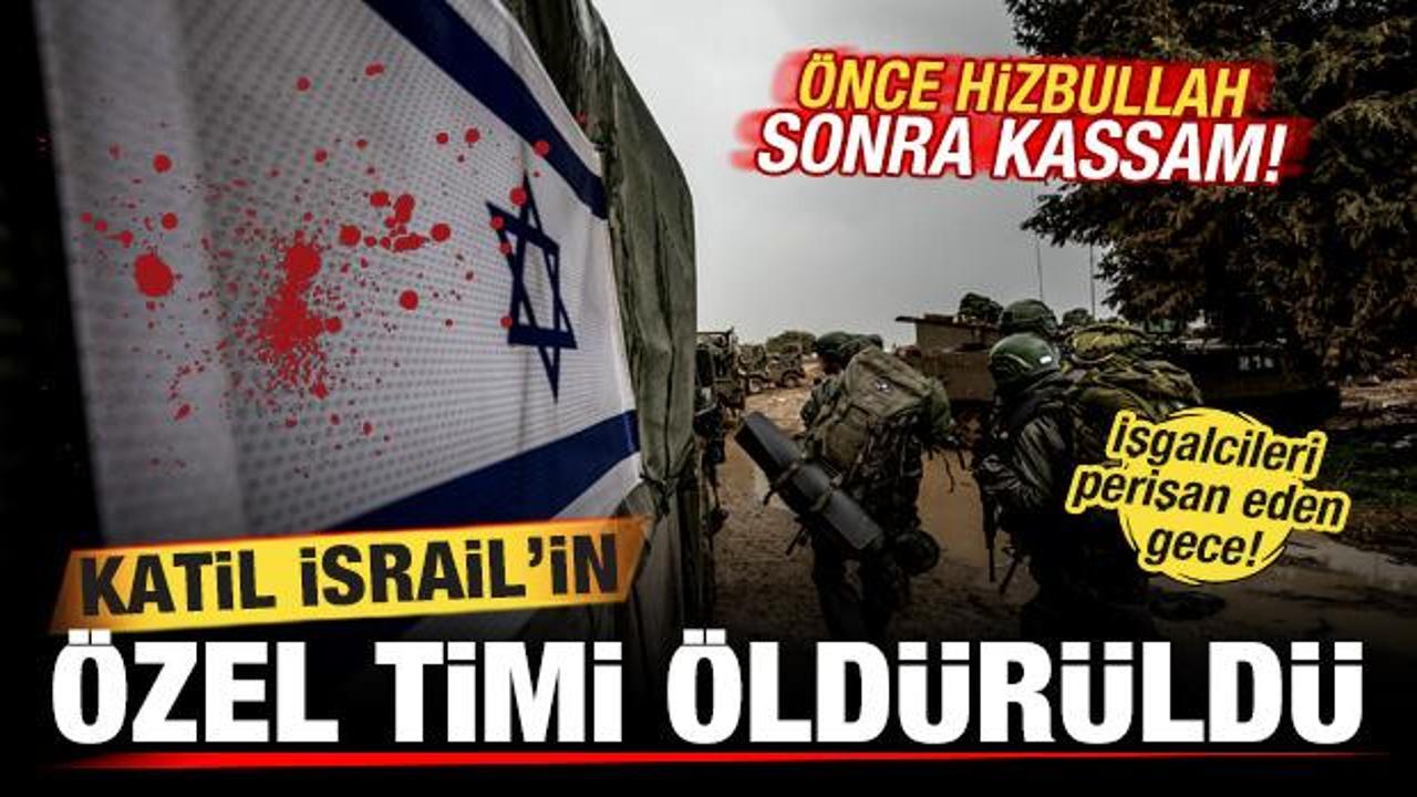 Hizbullah'tan sonra Kassam'dan da İsrail'e darbe: Katil İsrail'in özel timi öldürüldü