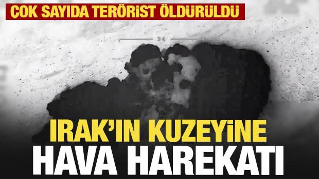 Irak'ın kuzeyinde harekat: &Ccedil;ok sayıda ter&ouml;rist &ouml;ld&uuml;r&uuml;ld&uuml;