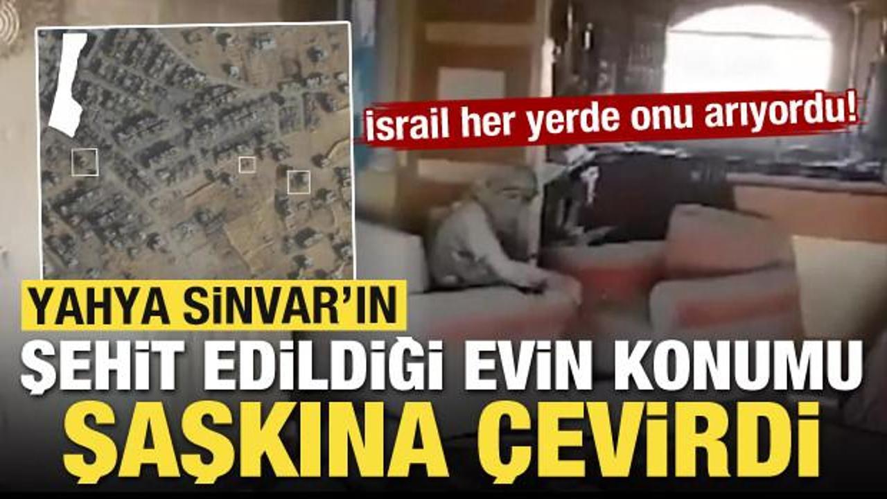 İsrail her yerde onu arıyordu! Yahya Sinvar'ın şehit edildiği evin konumu şaşkına çevirdi