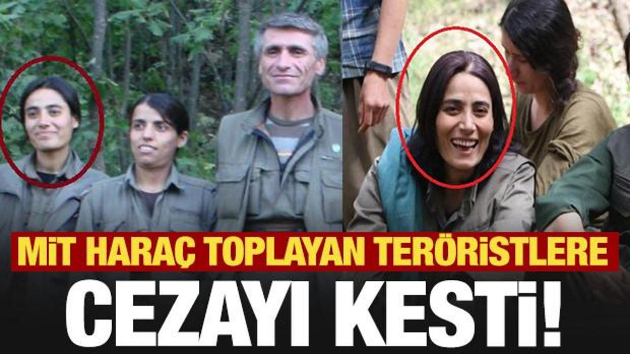 MİT cezayı kesti! Haraçcı teröristler öldürüldü!