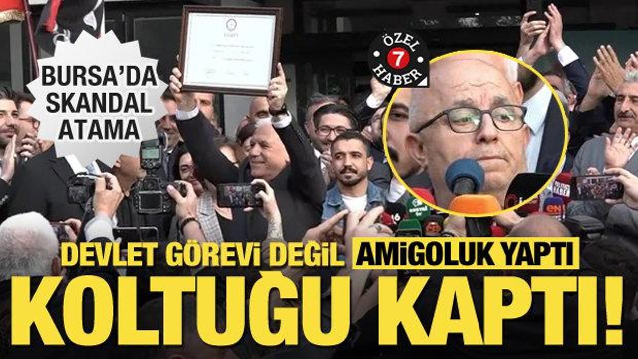 Seçim kurulu müdürlüğü değil CHP amigoluğu yapan Us’a ‘ballı’ atama! Mükafatını aldı