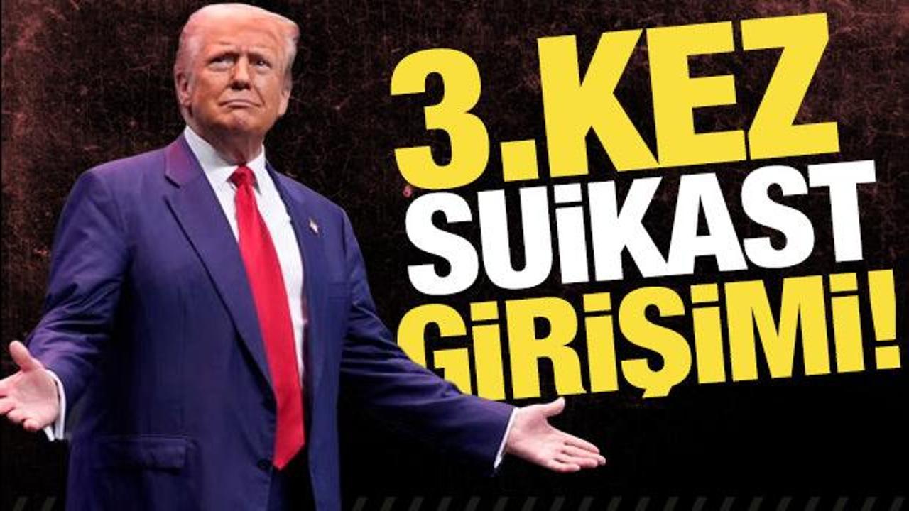 Trump'a 3. suikast girişimi engellendi!