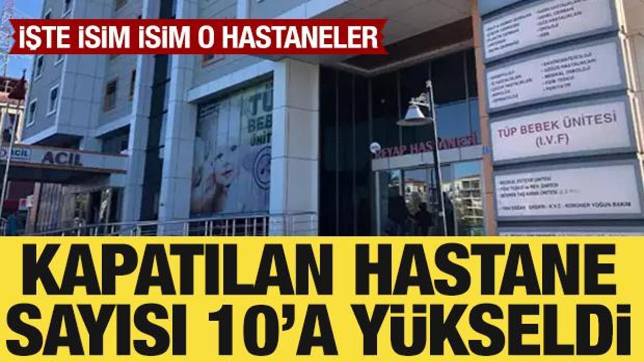 'Yenidoğan Çetesi' skandalı sonrası kapatılan hastane sayısı 10'a yükseldi!