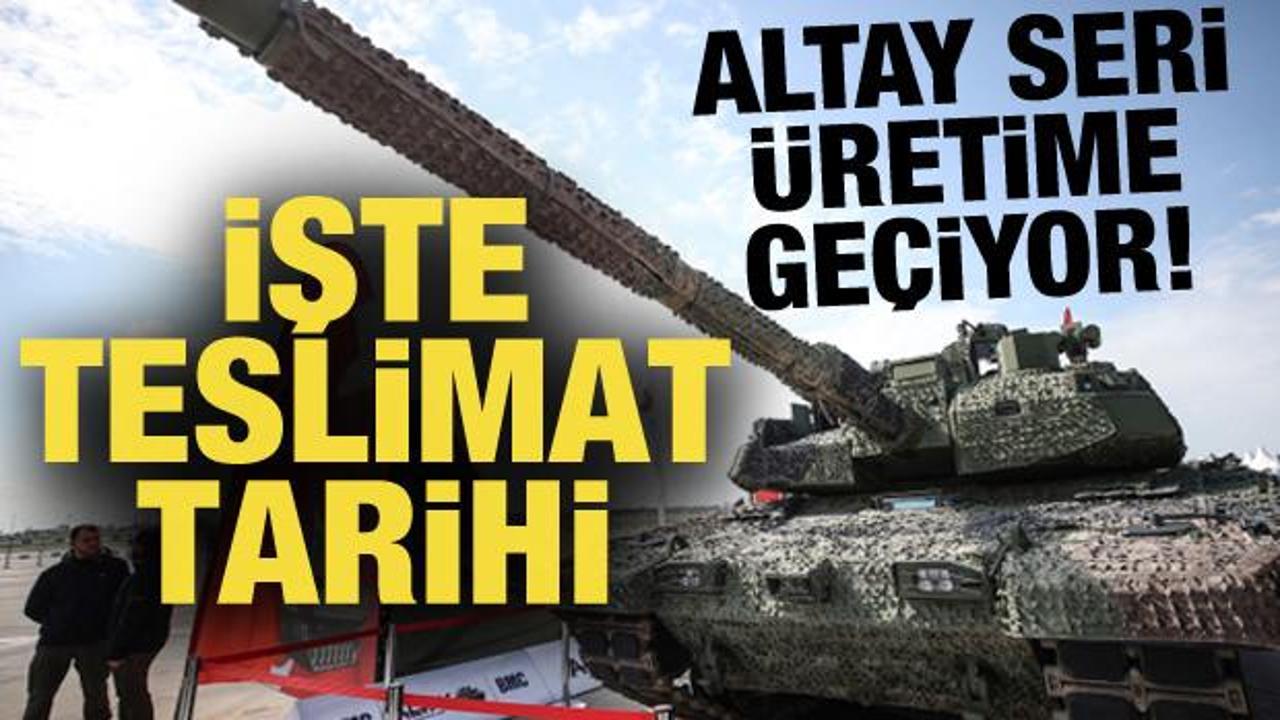 Haluk G&ouml;rg&uuml;n: İlk Altay tankı bu yıl envantere girecek!
