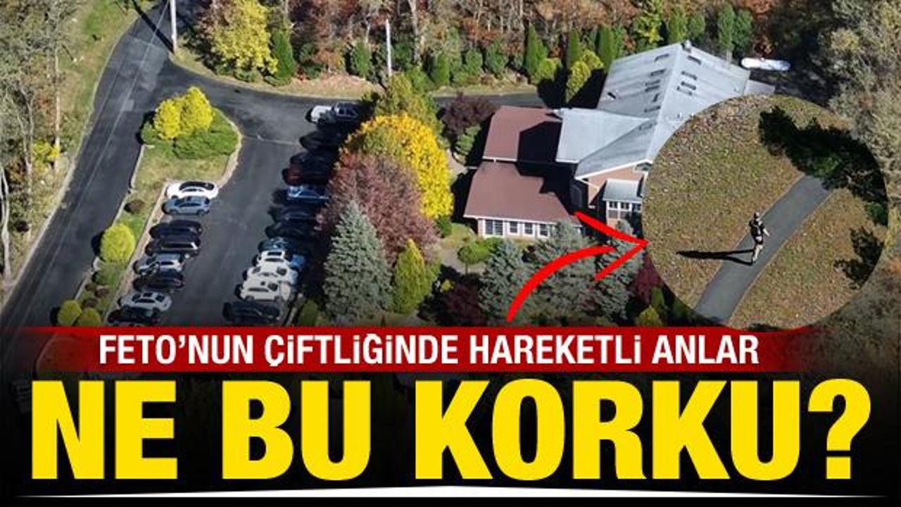 Askeri kamuflajlıya dikkat! FETÖ'cüler, elebaşı Fetullah Gülen'in çiftliğinde toplanıyor