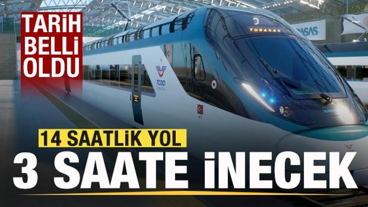 Bakan Uraloğlu duyurdu! Tarih belli oldu! 14 saatlik yol 3 saate inecek!