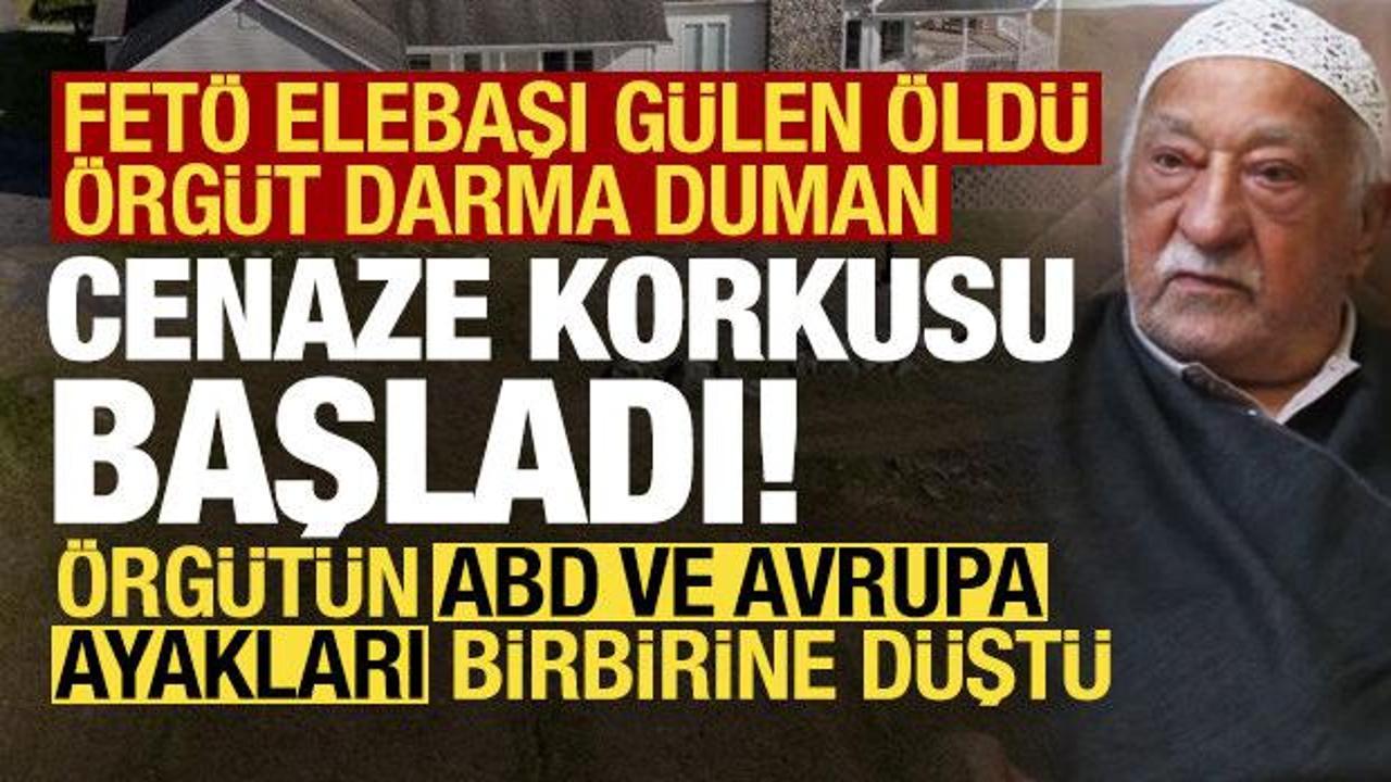 Gülen öldü örgüt birbirine düştü! Cenazeyi kaçırabilir korkusu... Örgüt darma duman!