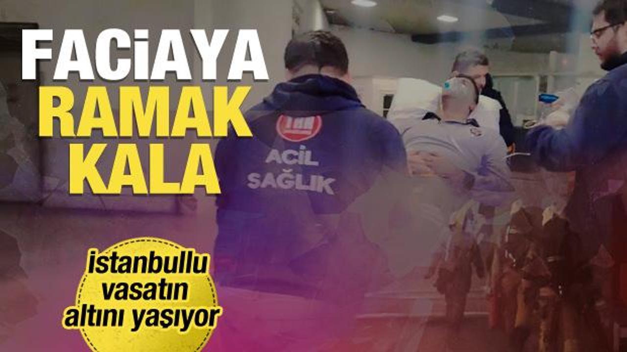 Mecidiyeköy'deki metro istasyonunda yangın! İstanbul'da kaos artıyor