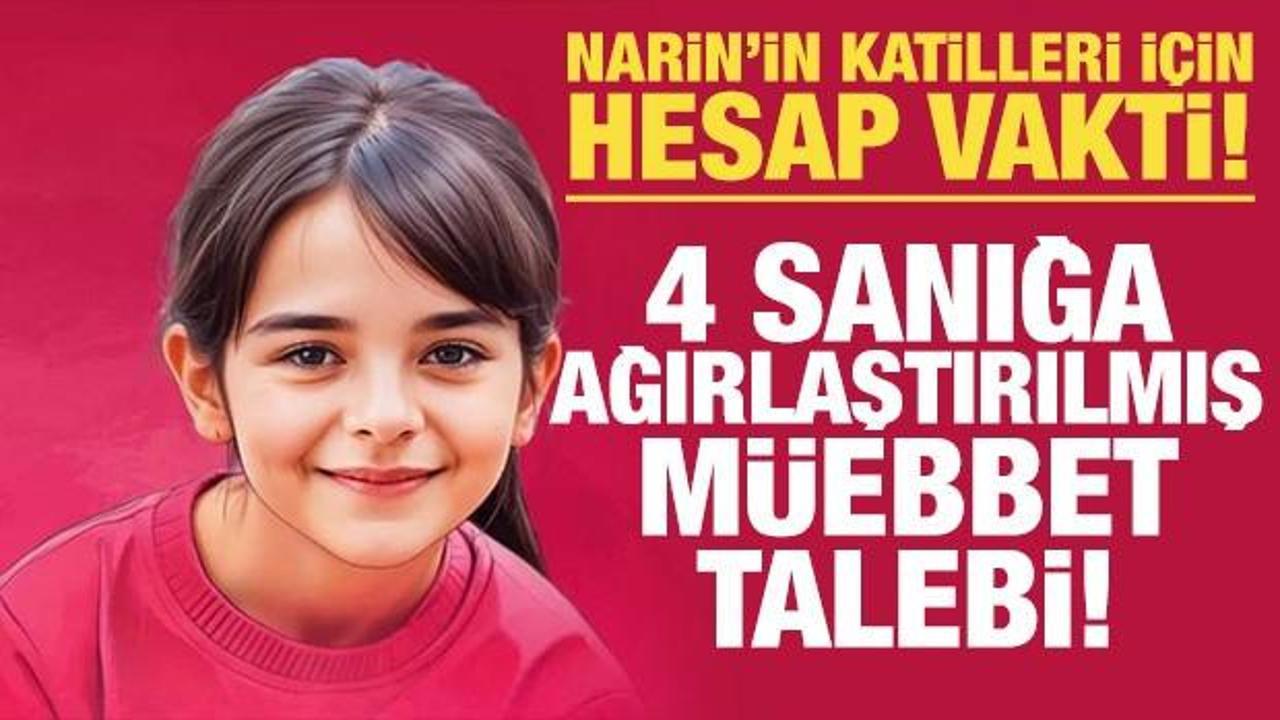 Narin Güran davasında iddianame hazırlandı: 4 isme ağırlaştırılmış müebbet istemi