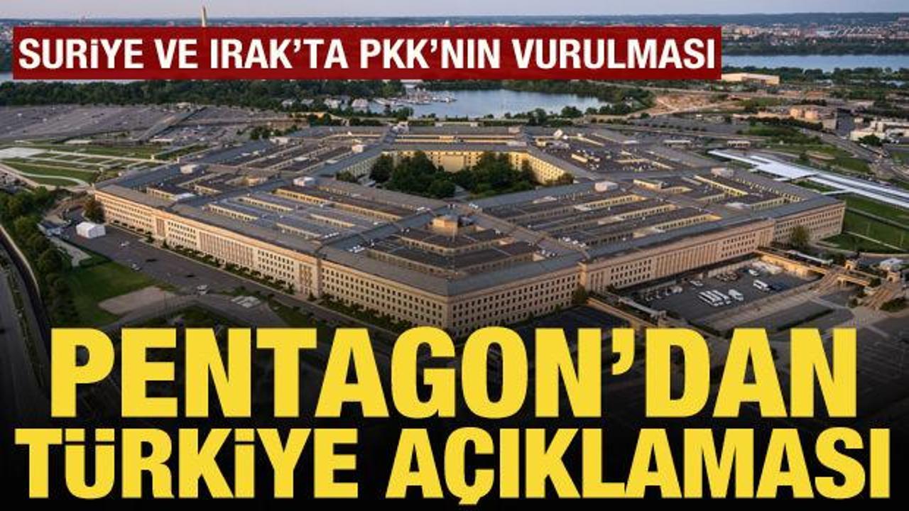 Pentagon'dan Türkiye açıklaması