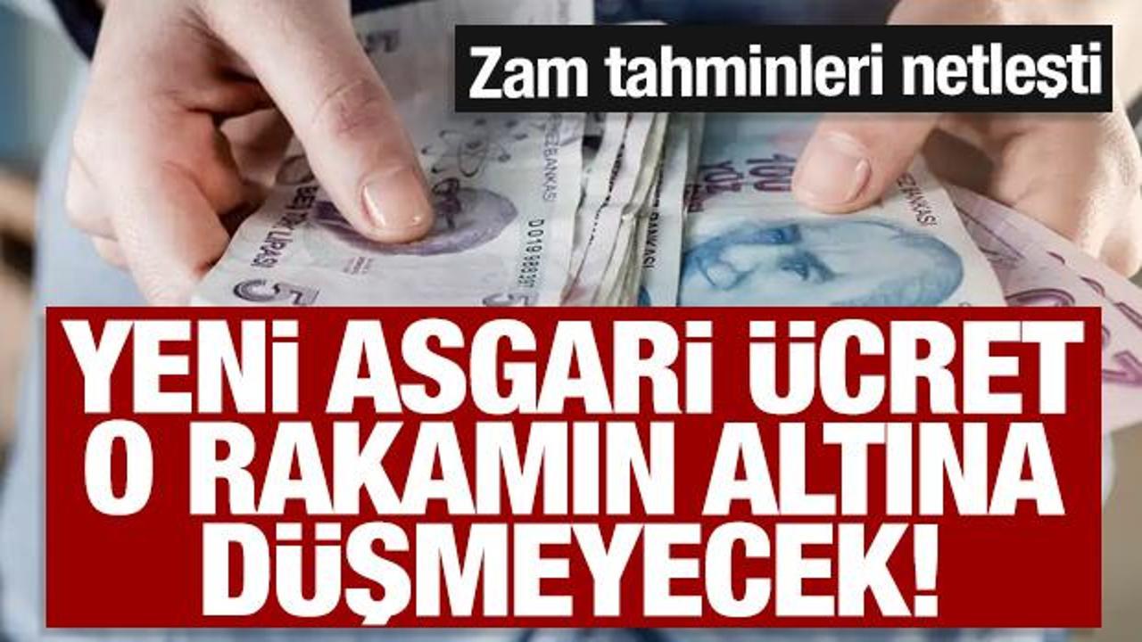 Son dakika haberi: Asgari &uuml;cret o rakamın altına d&uuml;şmeyecek! T&uuml;m maaşları etkileyecek