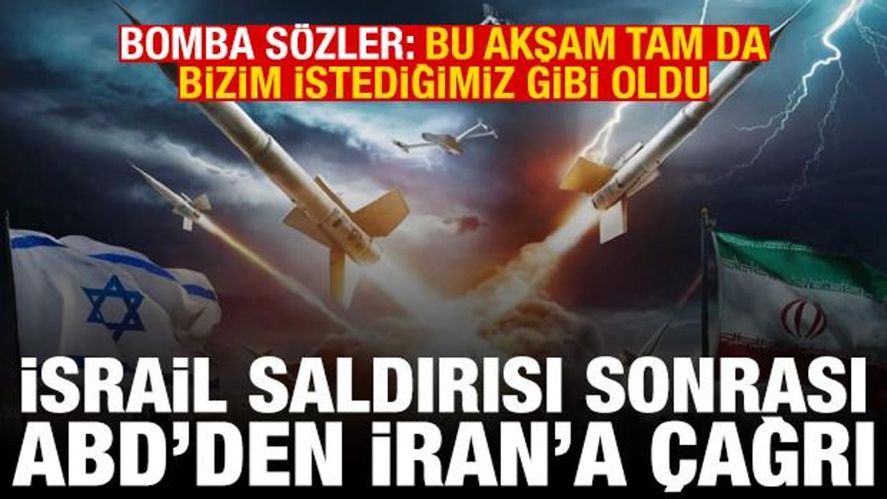 İsrail saldırısı sonrası ABD ve İngiltere'den İran'a sürpriz çağrı