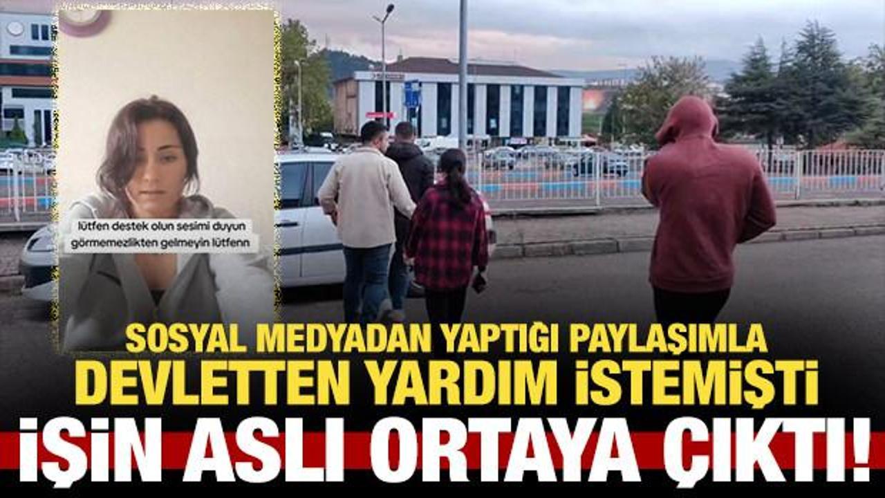 Sosyal medya üzerinden yardım isteyen genç kızın ifadesi ortaya çıktı