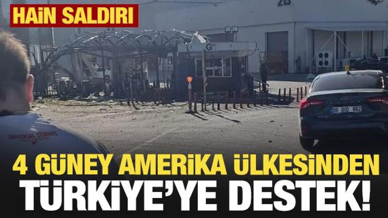 Venezuela, Meksika, Kolombiya ve K&uuml;ba'dan T&uuml;rkiye'ye destek